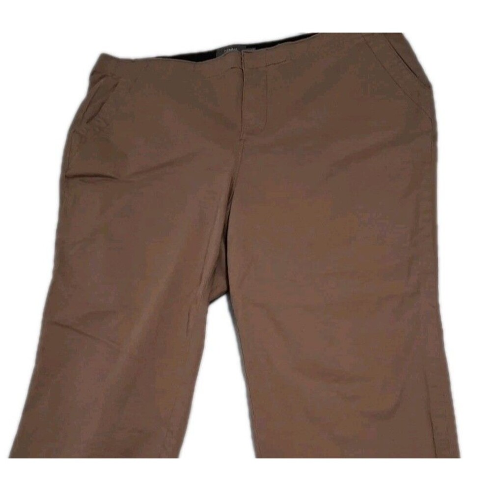 Wrangler 34/32 Relaxed Fit Mens Khaki Pants  Tan Chino Straight Regular Adult - Picture 7 of 16